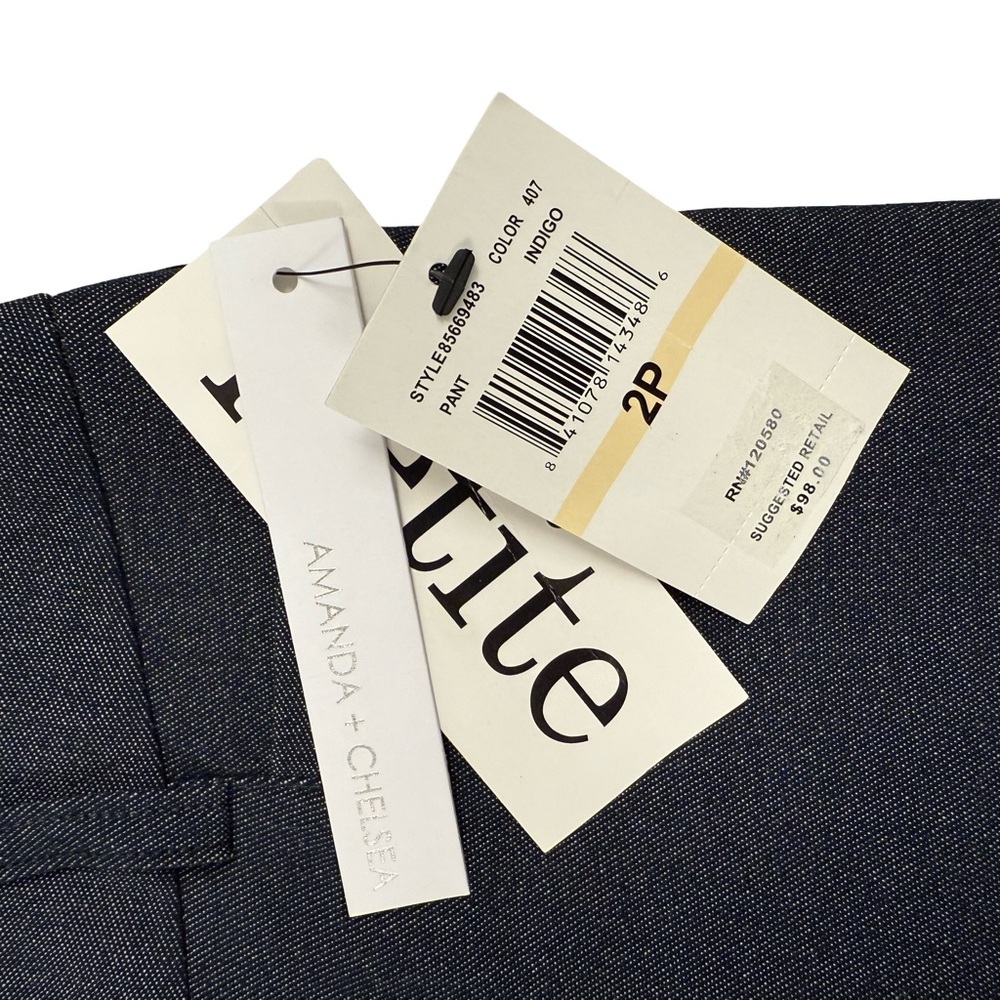 Amanda & Chelsea Indigo Pants - Picture 2 of 7